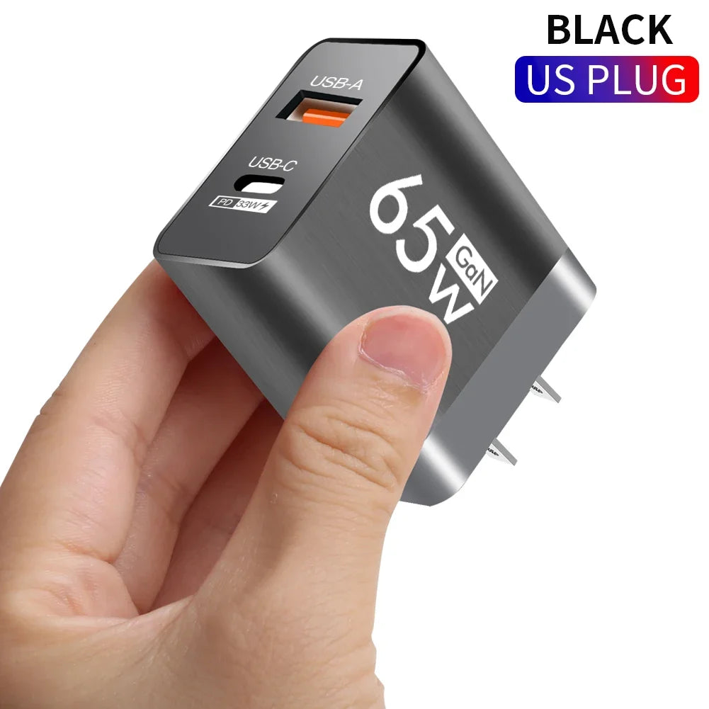NomadDesk™ 65W GaN Ultra-Compact Power Adapter
