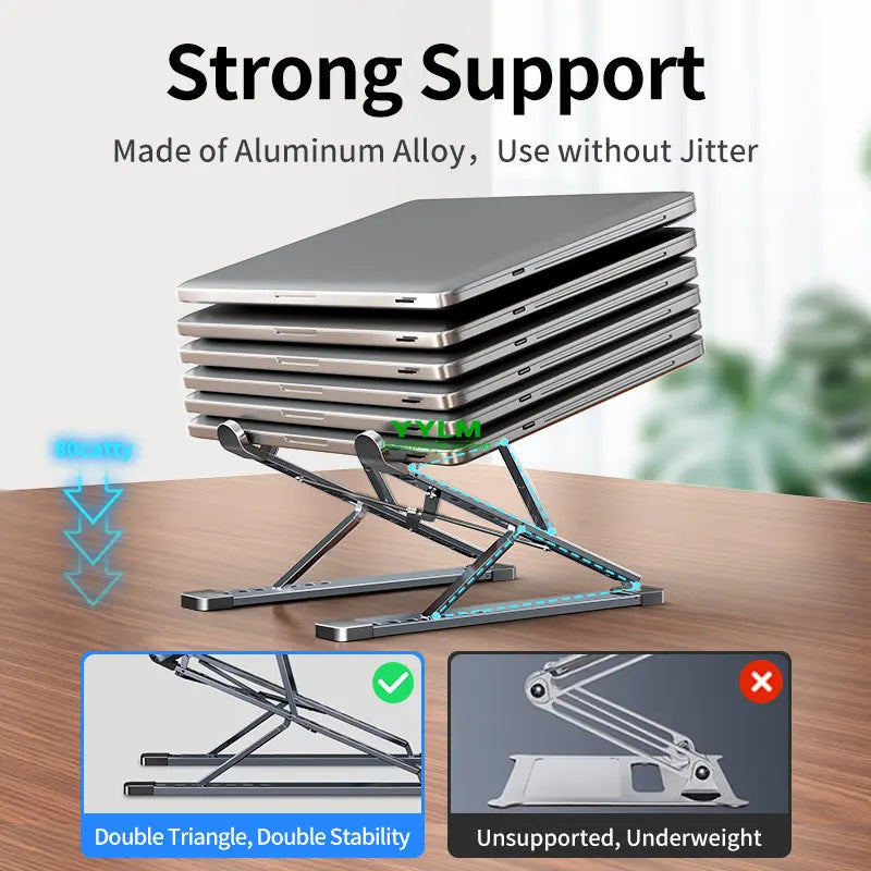 NomadDesk™ Pro-Stable Dual-Arm Stand