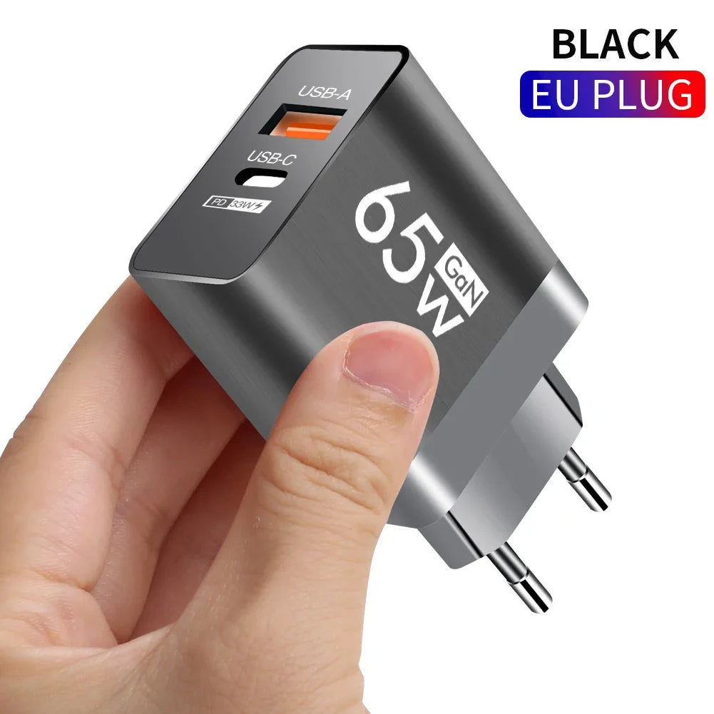 NomadDesk™ 65W GaN Ultra-Compact Power Adapter
