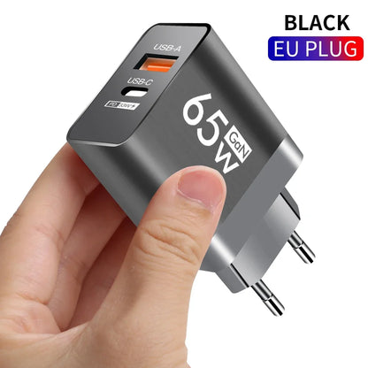 NomadDesk™ 65W GaN Ultra-Compact Power Adapter